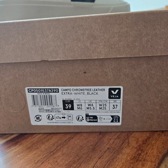 Veja Campo NEW womens size 8 (39 EUR) - Picture 4 of 4